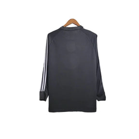Camisa Retrô Newcastle 1996/1997 manga longa - Adidas Masculina - Preta com detalhes em amarelo e vermelho