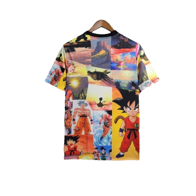 Camisa Japão Edição especial Dragon Ball 24/25 - Torcedor Adidas Masculina - Multicolorida com desenhos do Dragon Ball