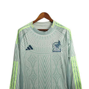 Camisa Seleção do México II 24/25 manga longa - Torcedor Adidas Masculina - Verde