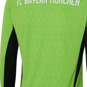 Camisa Bayern de Munique Goleiro III 23/24 manga longa - Torcedor Adidas Masculina - Verde