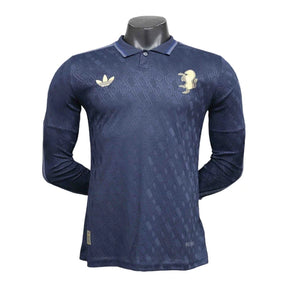 Camisa Juventus III 24/25 manga longa - Jogador Adidas Masculina - Azul