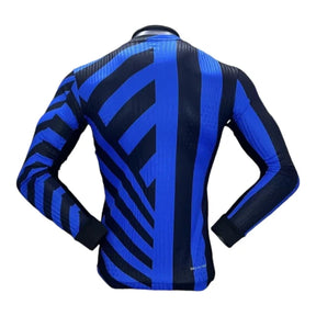 Camisa Inter de Milão I 24/25 manga longa - Jogador Nike Masculina - Azul com detalhes em preto
