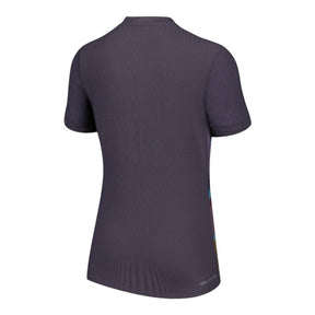 Camisa Inglaterra II 24/25 - Torcedor Nike Feminina - Roxa com detalhes coloridos