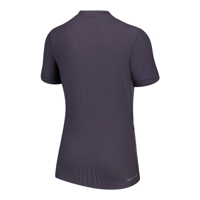 Camisa Inglaterra II 24/25 - Torcedor Nike Feminina - Roxa com detalhes coloridos