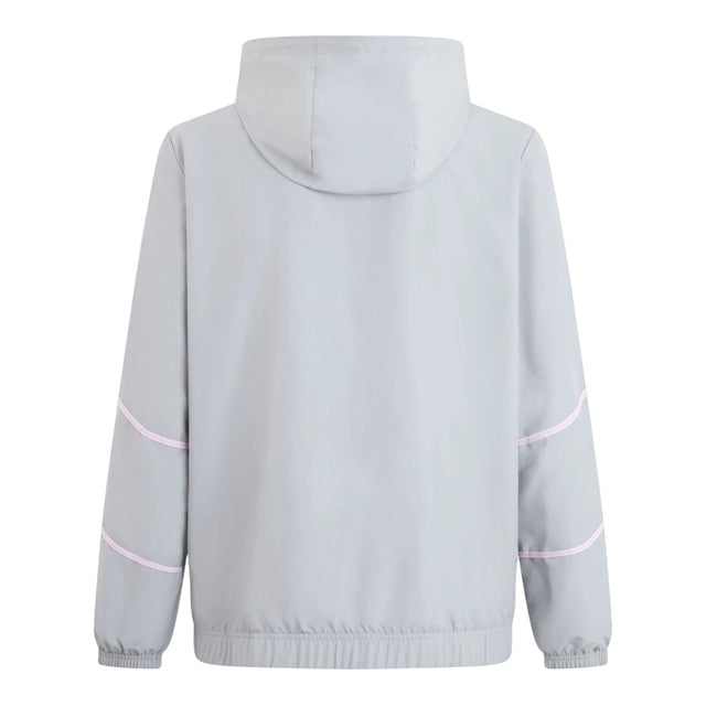 Jaqueta Corta-Vento AC Milan III 24/25 - Masculina Puma - Cinza com detalhes em rosa