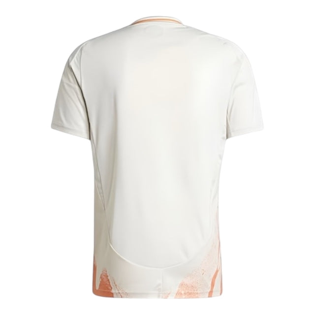 Camisa Roma II 24/25 - Torcedor Adidas Feminina - Branca com detalhes em laranja