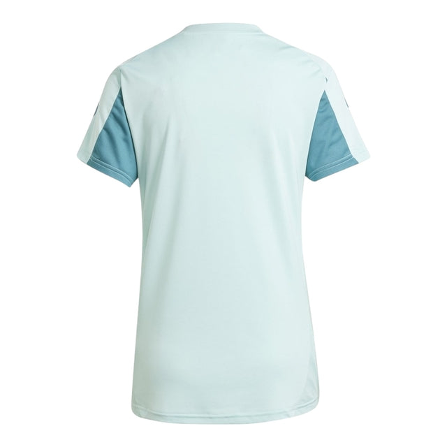 Camisa Cruzeiro Treino 25/26 - Torcedor Adidas Feminina - Azul Turquesa