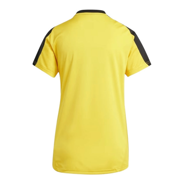 Camisa Atlético Mineiro Treino 25/26 - Torcedor Adidas Feminina - Amarela com detalhes em preto