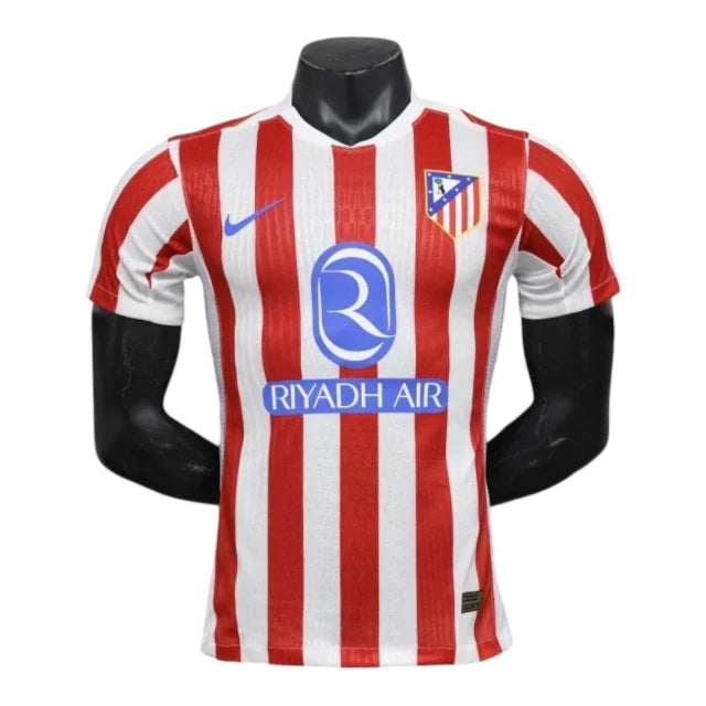 Camisa Atlético de Madrid I 25/26 - Jogador Nike Masculina - Branca e vermelha