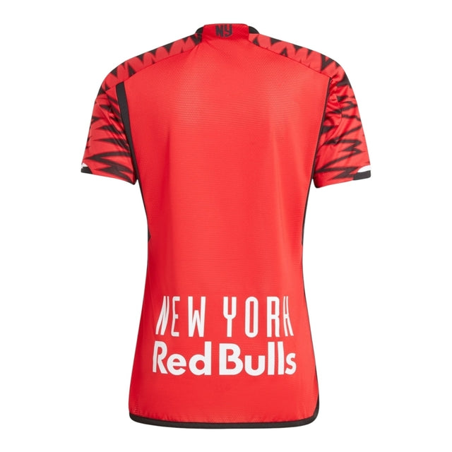 Camisa New York Red Bull I 25/26 - Torcedor Adidas Masculina - Vermelha com detalhes em preto