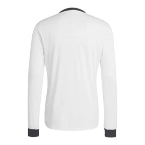Camisa Seleção Alemanha Edição Aniversário 125 anos I 25/26 manga longa - Torcedor Adidas Masculina - Branca com detalhes em preto
