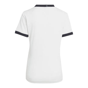 Camisa Seleção Alemanha Edição Aniversário 125 anos I 25/26 - Torcedor Adidas Feminina - Branca com detalhes em preto