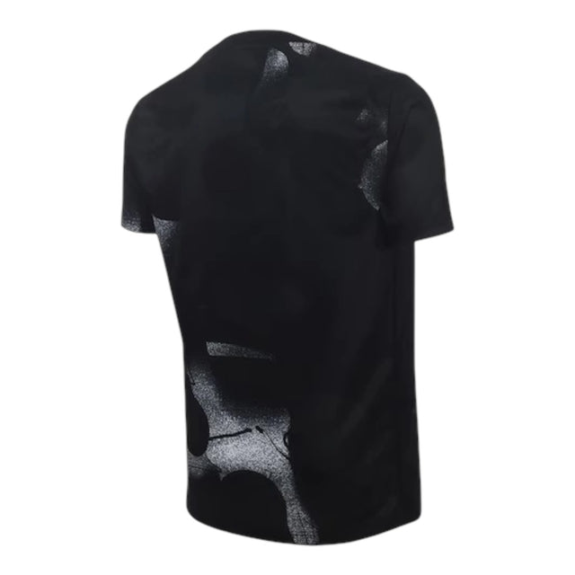 Camisa Corinthians Pré-jogo 25/26 - Torcedor Nike Feminina - Preta com detalhes em branco