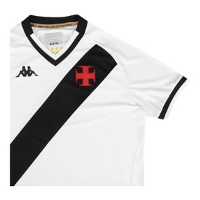 Camisa Vasco da Gama II 25/26 - Torcedor Kappa Feminina - Branca
