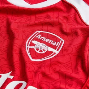 Camisa Arsenal I 25/26 - Torcedor Adidas Feminina - Vermelha e branca