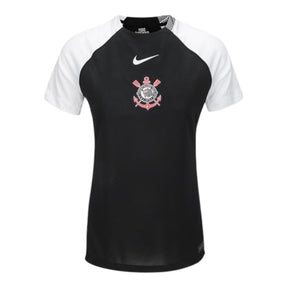 Camisa Corinthians II 25/26 - Torcedor Nike Feminina - Preta e branca