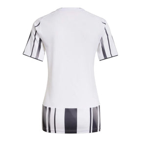 Camisa Juventus I 25/26 - Torcedor Adidas Feminina - Preta e branca com detalhes em rosa