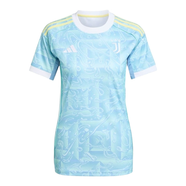 Camisa Juventus II 25/26 - Jogador Adidas Feminina - Azul com detalhes em branco e amarelo