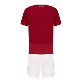 Kit Infantil Al-Ahly I 25/26 - Adidas - Vermelho e branco