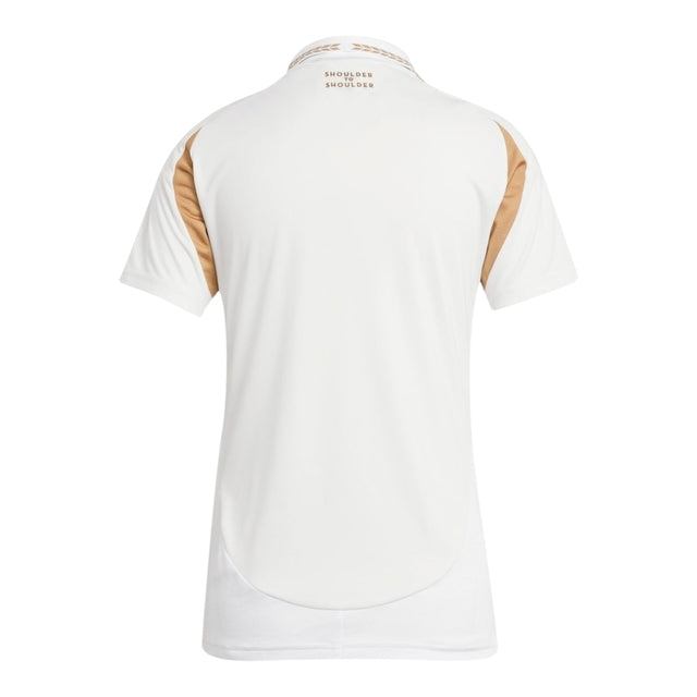 Camisa Los Angeles FC II 25/26 - Torcedor Adidas Feminina - Branca com detalhes em dourado