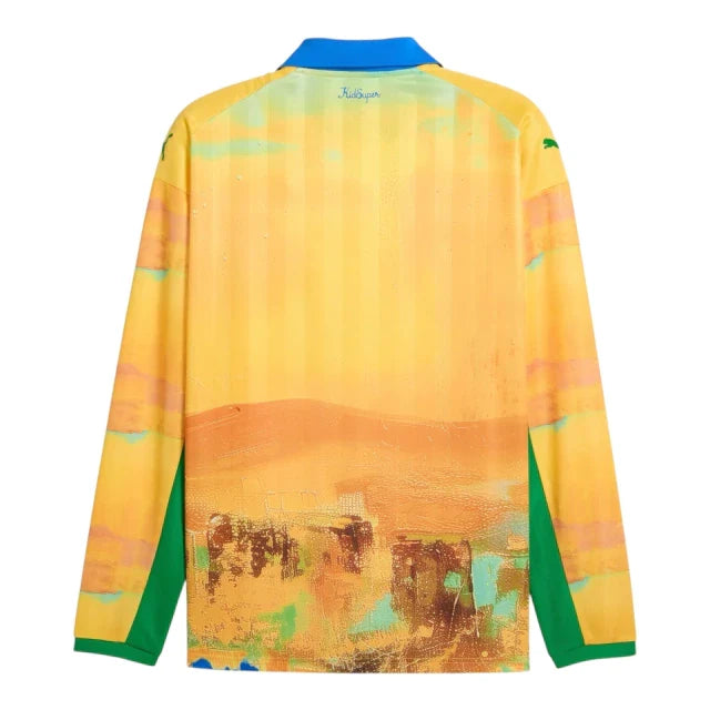 Camisa Mamelodi Sundowns Edição especial Mundial de Clubes I 25/26 manga longa - Torcedor Puma Masculina - Amarela