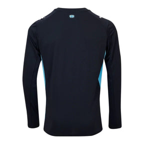 Camisa Olympique Marseille II 25/26 manga longa - Torcedor Puma Masculina - Azul