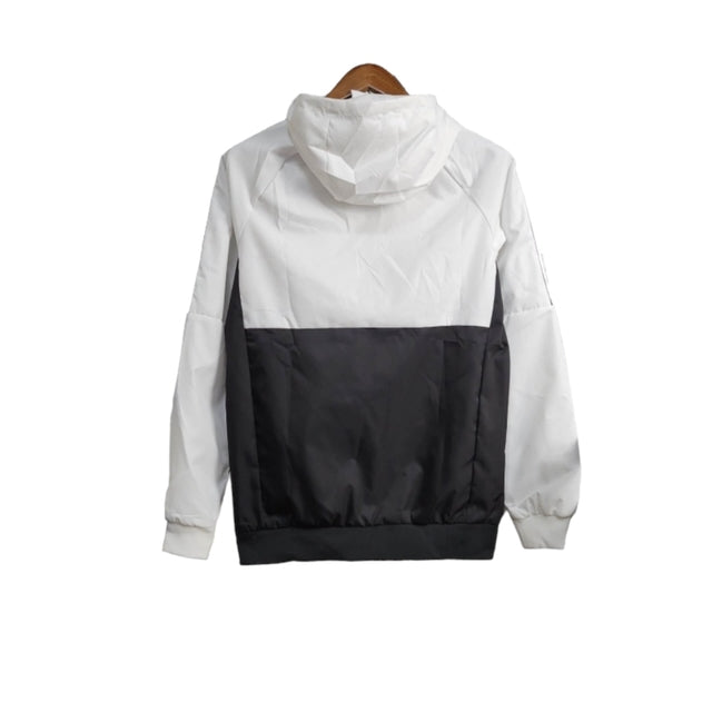 Jaqueta Corta-Vento Internacional 24/25 - Masculina Nike - Branca e preta