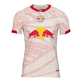 Camisa Red Bull Bragantino I 24/25 - Torcedor Masculina - Branca com detalhes em vermelho