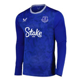 Camisa Everton I 24/25 manga longa - Torcedor Castore Masculina - Azul