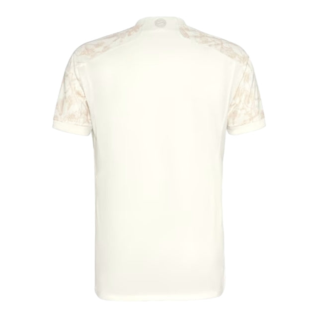 Camisa Bayern de Munique III 23/24 - Torcedor Adidas Feminina - Bege