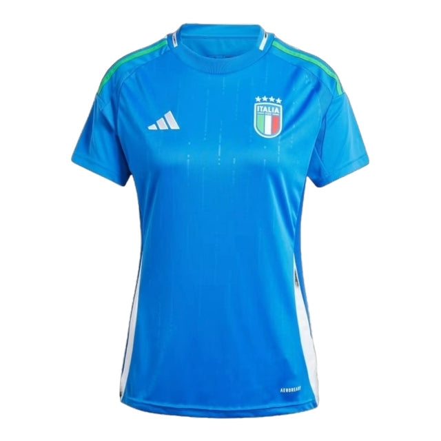 Camisa Seleção Itália I 24/25 - Torcedor Adidas Feminina - Azul