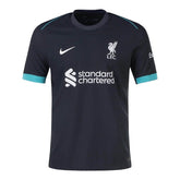 Camisa Liverpool II 24/25 - Torcedor Nike Masculina - Preta com detalhes em verde