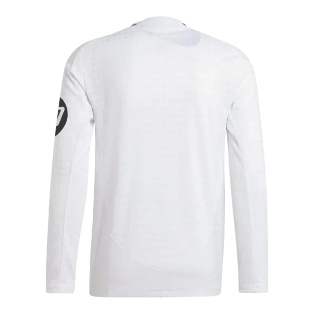 Camisa Real Madrid I 24/25 manga longa - Torcedor Adidas Masculina - Branca