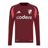 Camisa River Plate II manga longa 24/25 - Torcedor Adidas Masculina - Vermelha