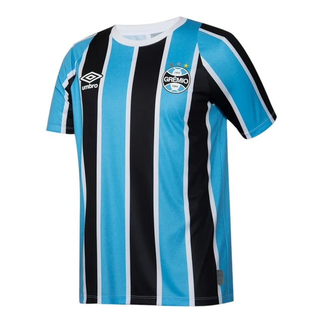 Camisa Grêmio I 24/25 - Torcedor Umbro Masculina - Azul e preta