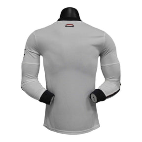 Camisa Manchester United III 24/25 manga longa - Jogador Adidas Masculina - Branca