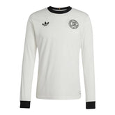 Camisa Seleção Alemanha Edição Aniversário 125 anos I 25/26 manga longa - Torcedor Adidas Masculina - Branca com detalhes em preto