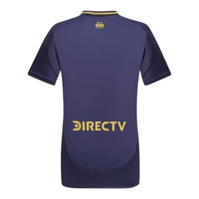 Camisa Boca Juniors III 25/26 - Torcedor Adidas Feminina - Azul com detalhes em amarelo