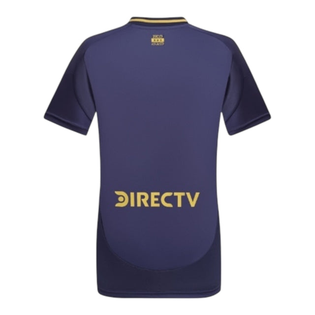 Camisa Boca Juniors III 25/26 - Torcedor Adidas Feminina - Azul com detalhes em amarelo