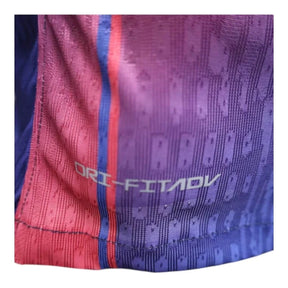 Camisa Barcelona I 25/26 manga longa - Jogador Nike Masculina - Azul e vermelha