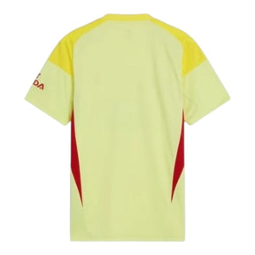Camisa Arsenal Goleiro 25/26 - Torcedor Adidas Masculina - Amarela com detalhes em vermelho