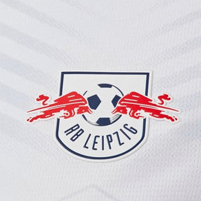 Camisa Red Bull Leipzig I 25/26 - Torcedor Puma Feminina - Branca com detalhes em vermelho