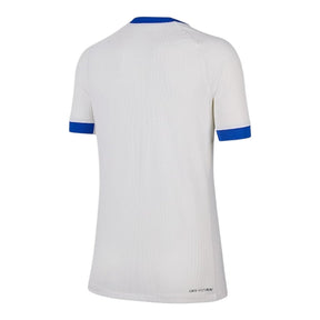Camisa Seleção Inglaterra I 25/26 - Torcedor Nike Feminina - Branca com detalhes em azul e vermelho