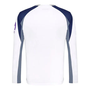 Camisa Tottenham I 25/26 manga longa - Torcedor Nike Masculina - Branca com detalhes em azul