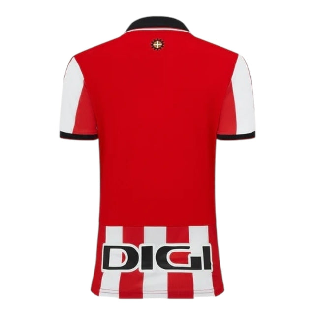 Camisa Athletic Bilbao I 25/26 - Torcedor Castore Feminina - Branca e vermelha