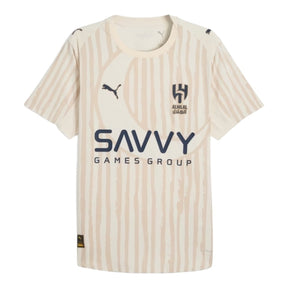 Camisa Al-Hilal Edição especial Mundial de Clubes Goleiro 25/26 - Torcedor Puma Masculina - Bege