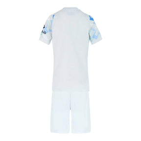 Kit Infantil Inter de Milão II 25/26- Nike - Branco com detalhes em azul e verde