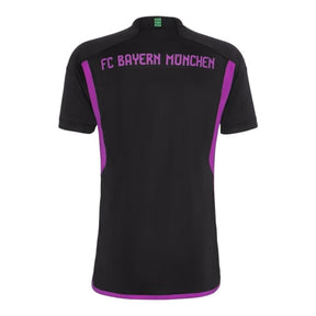 Camisa Bayern de Munique II 23/24 - Torcedor Adidas Feminina - Preta com detalhes em branco e roxo