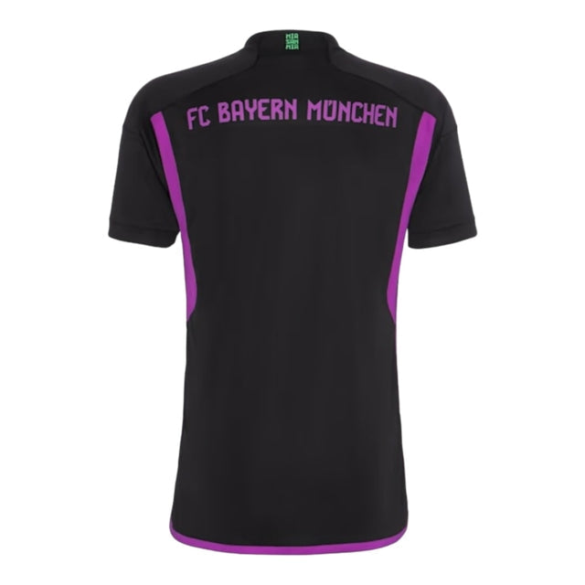 Camisa Bayern de Munique II 23/24 - Torcedor Adidas Feminina - Preta com detalhes em branco e roxo