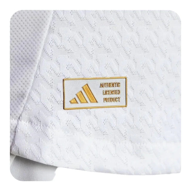 Camisa Real Madrid I 24/25 manga longa - Torcedor Adidas Masculina - Branca